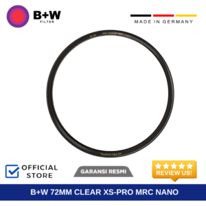 B+W Filter 72mm XS-Pro Clear MRC Nano