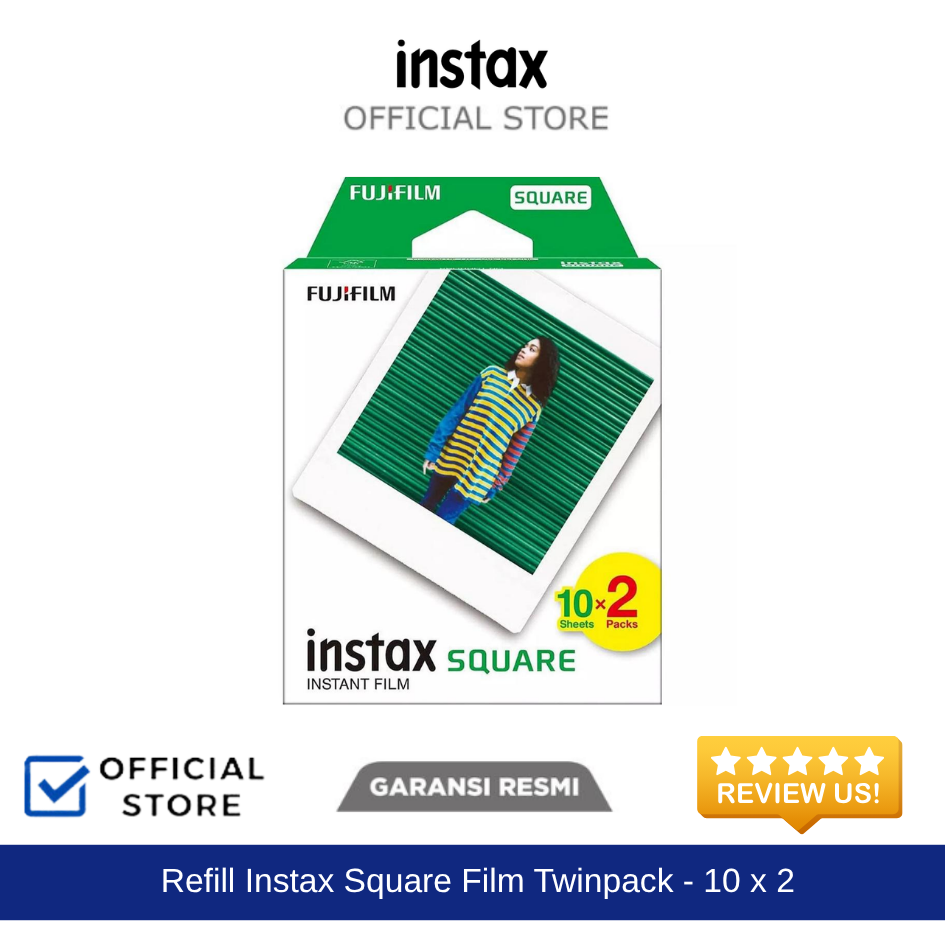 Refill Instax Square film Twinpack 2