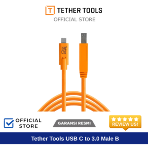 Tether Tools USB C to 3.0 Male B (4.6m) CUC3415-ORG