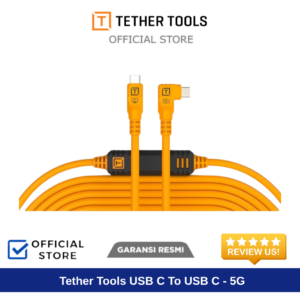 Tether Tools USB C To USB C 5G Orange Right Angle (9.4m) CUC31RT2-ORG