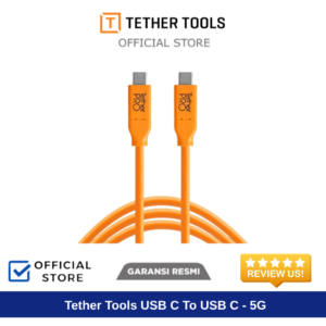 Tether Tools USB C To USB C 5G Orange (4.6m) CUC15-ORG