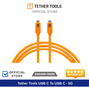 Tether Tools USB C To USB C 5G for Phase One Orange (4.6m) CUCP15-ORG