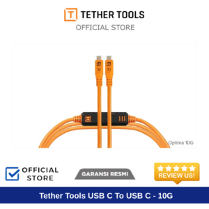 Tether Tools USB C To USB C 10G Orange (4.6m) CUC15G2-ORG