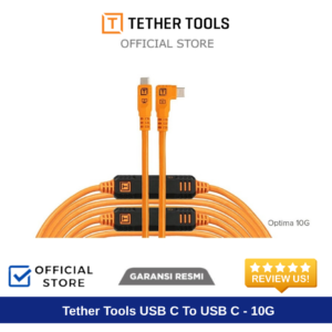 Tether Tools USB C To USB C 10G Right Angle Orange (9.4m) CUC31RTG2-ORG