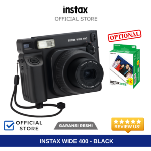Instax Wide 400 Black - Garansi Resmi Fujifilm Indonesia