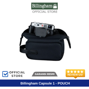 Billingham Capsule 1 Black Fibrenytete - Pouch Kamera