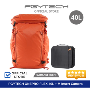 Pgytech OnePro Flex Backpack 40L + Camera Insert - Tas Kamera