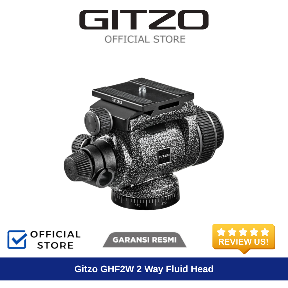 Gitzo GHF2W 2 Way Fluid Head 3
