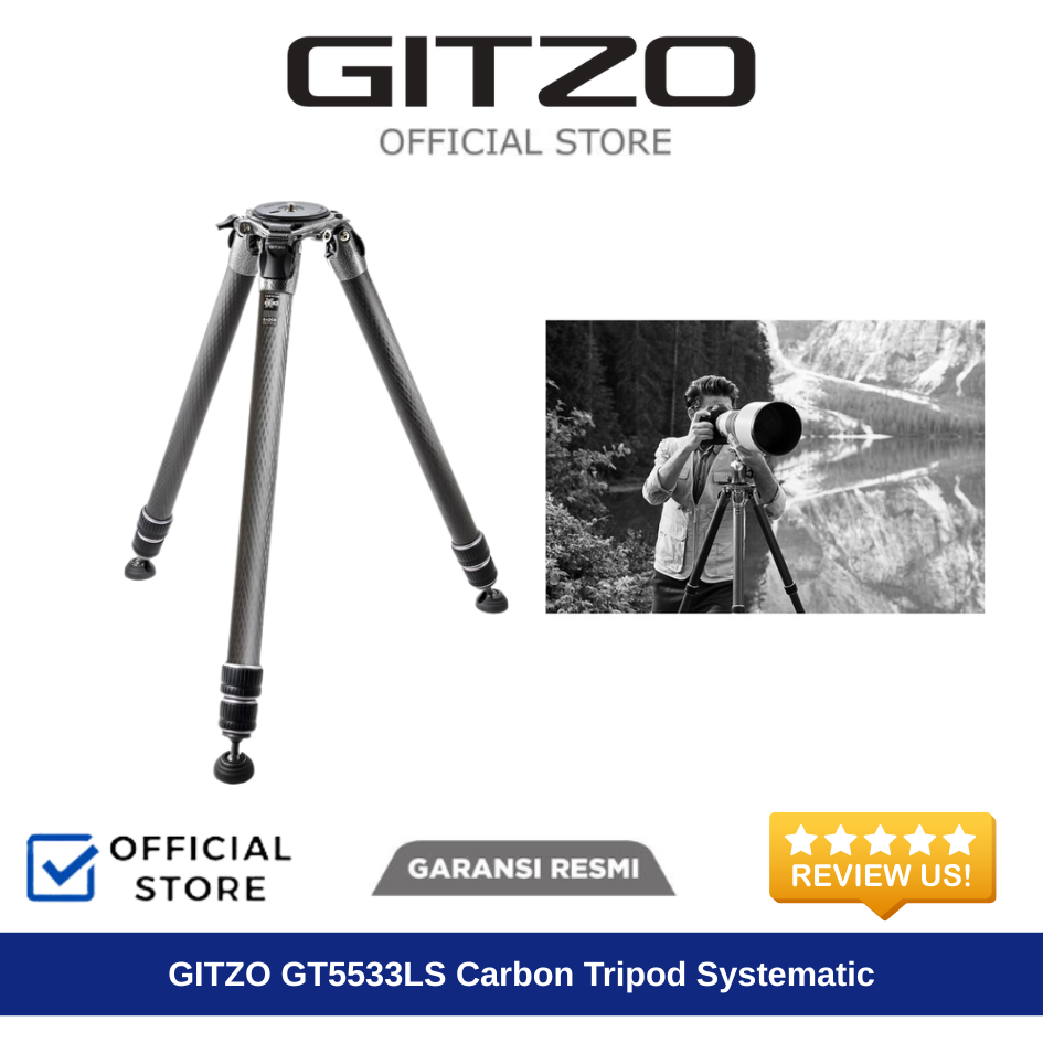 Gitzo GT5533LS Carbon Tripod Systematic 5