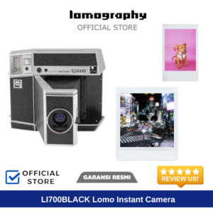 LOMOGRAPHY LI700BLACK Lomo Instant Square Glass Combo Black Edition