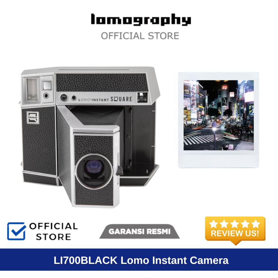LOMOGRAPHY LI700BLACK Lomo Instant Square Glass Combo Black Edition 2