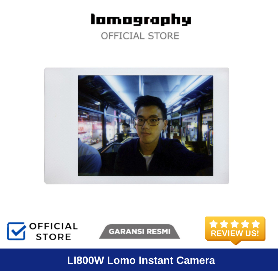 LOMOGRAPHY LI800W Lomo Instant Camera & Lenses White 5