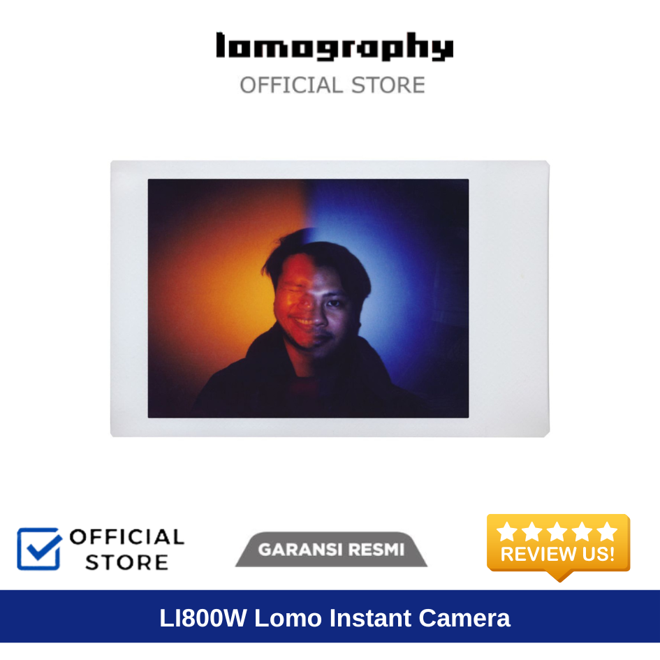 LOMOGRAPHY LI800W Lomo Instant Camera & Lenses White 6