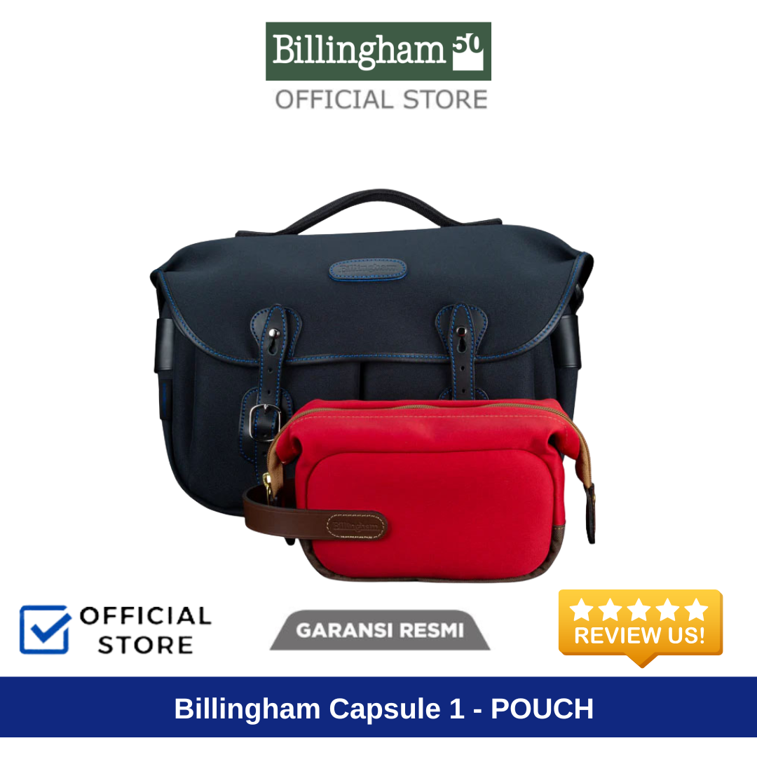 Billingham Capsule 1 Pouch Burgundy (3)