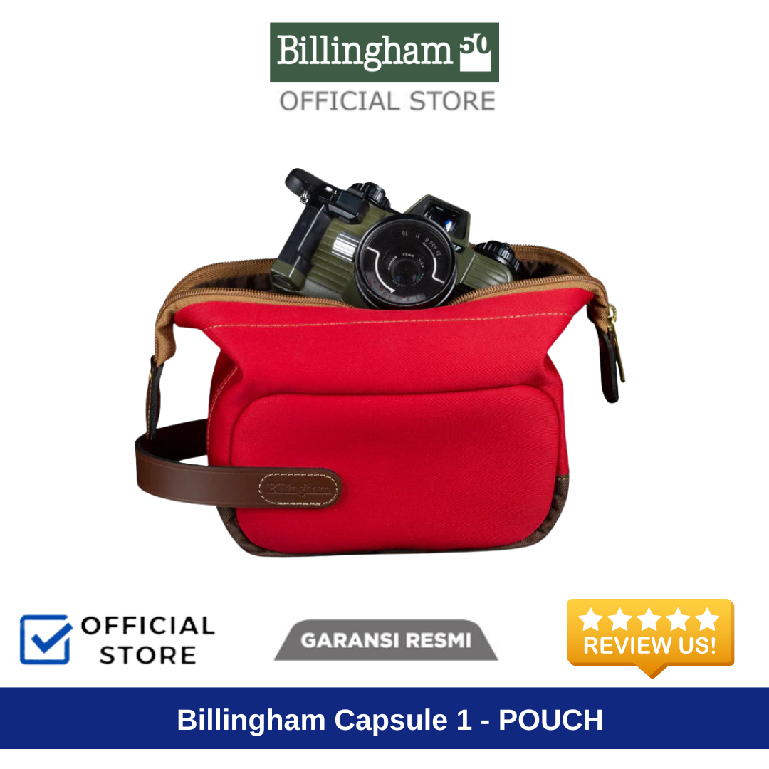 Billingham Capsule 1 Pouch Burgundy (4)