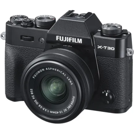  Kamera  Fujifilm X T30 Kit XC15 45mm f 3 5 5 6 OIS PZ Black 