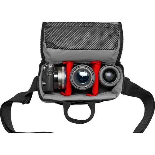 Manfrotto NX camera shoulder bag I Blue V2 for CSC MB NX-SB-IBU-2 |  Messenger Bags | Tas Kamera Indonesia