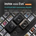 Kamera Instax Instax Mini Evo FUJIFILM 90th Anniversary Special Kit