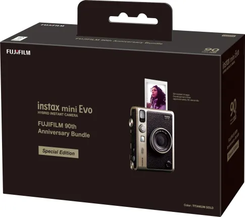 Kamera Instax Instax Mini Evo FUJIFILM 90th Anniversary Special Kit 6 ~item/2024/10/18/instax_mini_evo_90th_edition_6