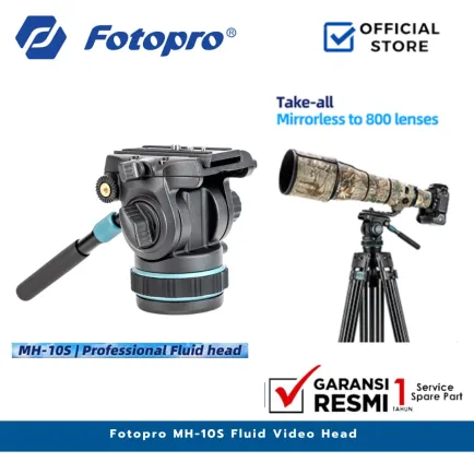 Tripod dan Monopod Fotopro MH-10S Fluid Video Head Fotopro MH10S 2 ~item/2024/11/12/fotopro_mh10s_video_head_2