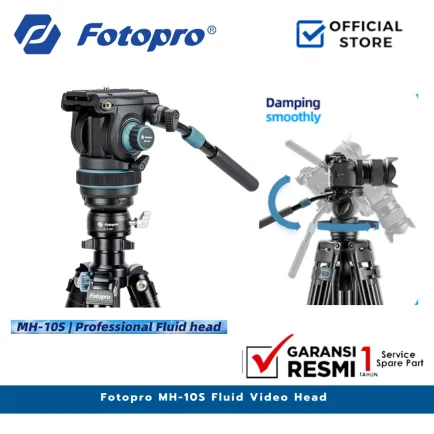 Tripod dan Monopod Fotopro MH-10S Fluid Video Head Fotopro MH10S 3 ~item/2024/11/12/fotopro_mh10s_video_head_3