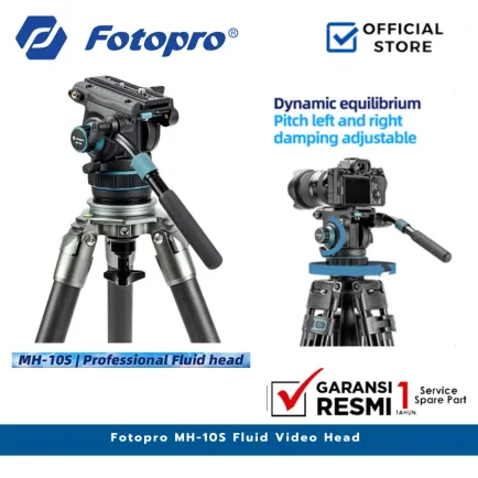 Tripod dan Monopod Fotopro MH-10S Fluid Video Head Fotopro MH10S 4 ~item/2024/11/12/fotopro_mh10s_video_head_4