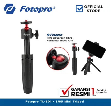 Tripod dan Monopod Fotopro TL601 + SJ85 Mini Tripod with Smarphone Holder 1 ~item/2024/11/12/fotopro_tl601_mini_tripod_1