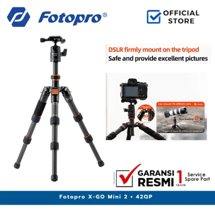 Tripod dan Monopod Fotopro x-go mini 2 + 42QP Carbon Fiber Mini Tripod 2 ~item/2024/11/12/fotopro_x_go_mini_2_42qp_2