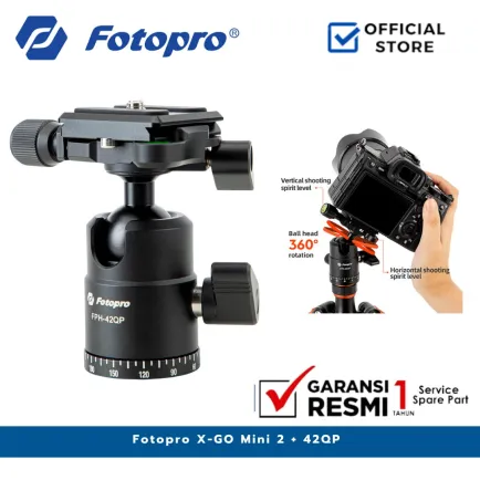 Tripod dan Monopod Fotopro x-go mini 2 + 42QP Carbon Fiber Mini Tripod 4 ~item/2024/11/12/fotopro_x_go_mini_2_42qp_4