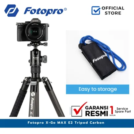 Tripod dan Monopod Fotopro X-Go Max E 2 + 62Q Tripod Carbon Fotopro XGO Max E2 2 ~item/2024/11/12/fotopro_xgo_max_e2_tripod_carbon_2