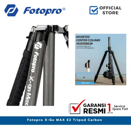 Tripod dan Monopod Fotopro X-Go Max E 2 + 62Q Tripod Carbon Fotopro XGO Max E2 3 ~item/2024/11/12/fotopro_xgo_max_e2_tripod_carbon_3