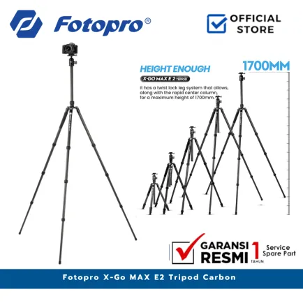 Tripod dan Monopod Fotopro X-Go Max E 2 + 62Q Tripod Carbon Fotopro XGO Max E2 6 ~item/2024/11/12/fotopro_xgo_max_e2_tripod_carbon_6