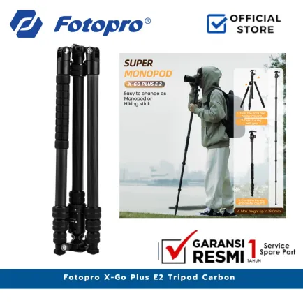 Tripod dan Monopod Fotopro X-Go Plus E2 + 52Q Carbon Fiber Tripod - XGO Plus E 2 6 ~item/2024/11/12/fotopro_xgo_plus_2_tripod_carbon_6