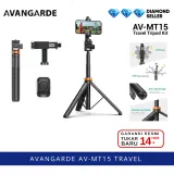 Tripod dan Monopod Avangarde AVMT15 Travel Phone Tripod Kit for Smartphone  Action Cam