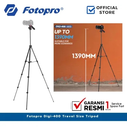 Tripod dan Monopod Fotopro Digi 400 Travel Size Tripod for Digital Camera or Smartphone 3 ~item/2024/11/14/fotopro_digi400_tripod_3