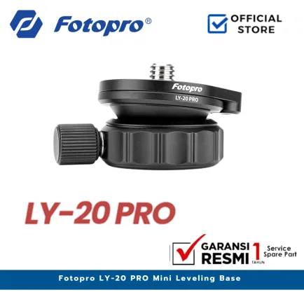 Tripod dan Monopod Fotopro LY-20 PRO Mini Leveling Base LY20 3 ~item/2024/11/14/fotopro_ly20_pro_3