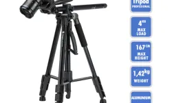 Fotopro DIGI 1003 Tripod Flat Lay Monopod Alumunium