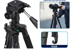 Tripod dan Monopod Fotopro DIGI 1003 Tripod Flat Lay Monopod Alumunium 3 ~item/2025/1/9/fotopro_digi_1003_flat_lay_3